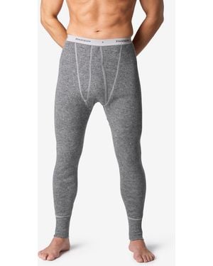 Stanfield's Heavy Weight Wool Rib Knit Long Underwear - Gray