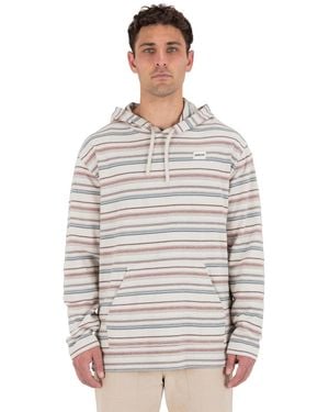 Hurley Regular-fit Hooded Poncho Sweatshirt - White