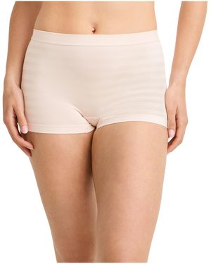 Jockey Seamfree 3-pack Full Coverage Boy Shorts - Natural