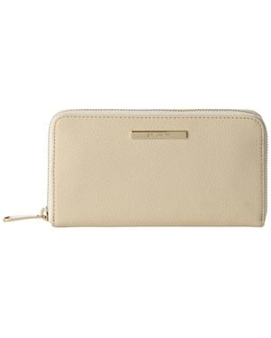 Brahmin Suri Zip-around Mini Wallet - Natural
