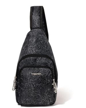 Baggallini Securtex Anti-theft Daytripper Sling - Black