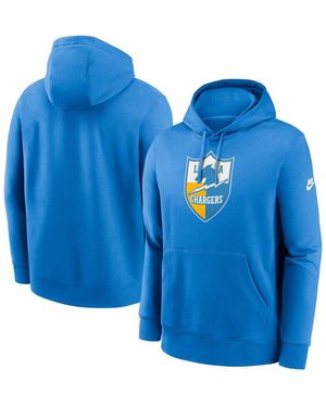 Nike Los Angeles Chargers Rewind Club Logo Nfl Pullover Hoodie in Blue for Men Lyst