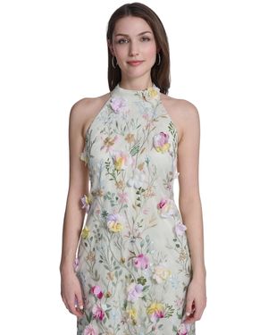 slim fit dress slacks Eliza J Off-the-Shoulder Evening Dress EJ2M0055