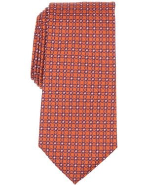 Club Room Auriga Medallion Tie - Red