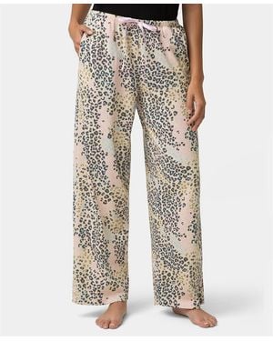Hue Printed Mid-rise Pants - Multicolor