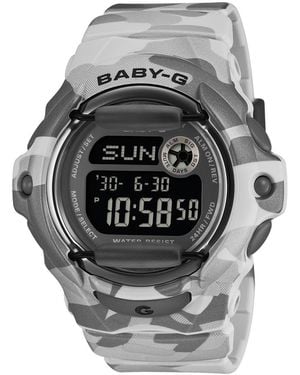 G-Shock Baby-g Digital Resin Digital Watch 42.6mm - Gray
