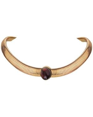 Retro Chic Rc Gladiator Necklace - White