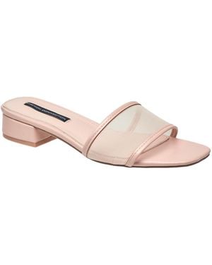 French Connection Ladies Pierre Mesh Sandal - Pink