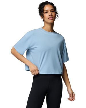 Columbia Crewneck Short-sleeve Top - Blue