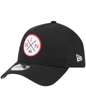 KTZ Minnesota Twins 9forty A-frame Adjustable Hat - Black