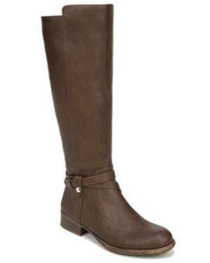 LifeStride Xtrovert Riding Boots Regular Wide Calf - Brown