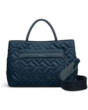 Radley Holland Park Quilt Small Zip Top Grab Bag - Blue