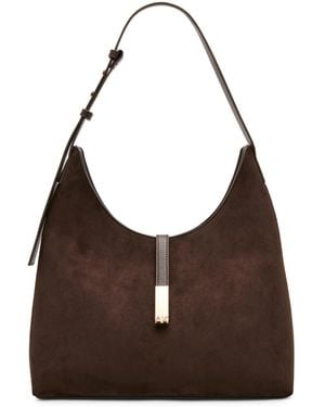 Anne Klein Medium Adjustable Hobo Handbag - Brown