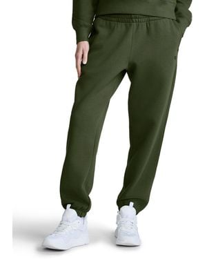 Champion Small C Powerblend Boyfriend Sweatpants - Green