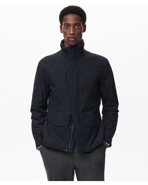 Mango Thermolite Padding Waterproof Jacket - Blue