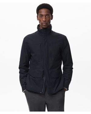 Mango Thermolite Padding Waterproof Jacket - Blue