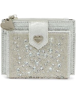 Betsey Johnson Bling It On Bifold Wallet - Metallic