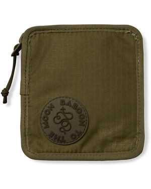 BABOON TO THE MOON Zip Wallet - Green