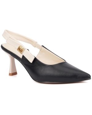 TORGEIS Inessa Slingback Heels - Blue