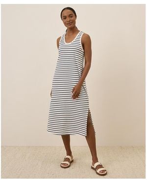 Pact Organic Cotton Softspun Tank Midi Dress - Natural
