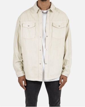 MNML Denim Over Shirt - Natural