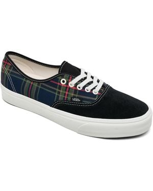 Vans Authentic Casual Sneakers From Finish Line - Blue