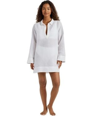 Ralph Lauren V-neck Cover-up Tunic - White