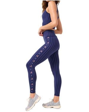 Terez Atlanta Braves Tlc Printed leggings - Blue