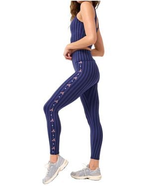Terez Atlanta Braves Tlc Printed leggings - Blue