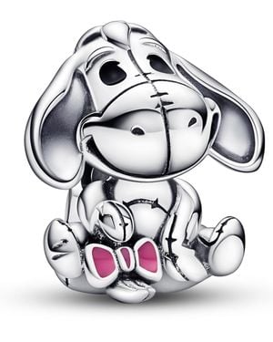 PANDORA Sterling Silver Disney Winnie The Pooh Eeyore Charm - Gray