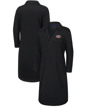 Tommy Bahama Philadelphia Eagles Ashby Isles Three-quarter Length Sleeve Pullover Jersey Dress - Black