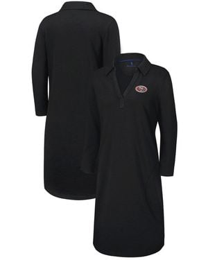 Tommy Bahama Philadelphia Eagles Ashby Isles Three-quarter Length Sleeve Pullover Jersey Dress - Black