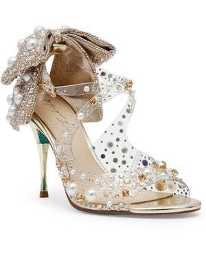 Betsey Johnson Tessa Dress Sandals - Natural