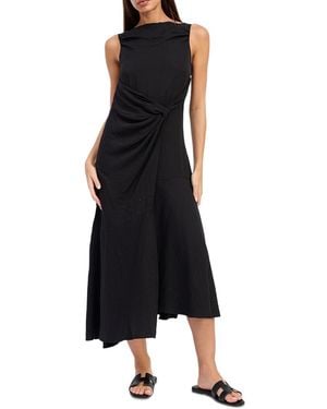 En Saison Cara Sleeveless Midi Dress - Black