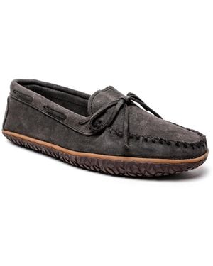 Minnetonka Tie Tread Loafers - Brown
