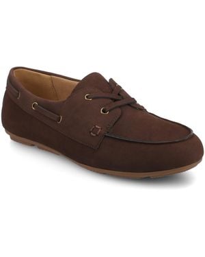 Journee Collection Naomi Slip On Round Toe Loafers - Brown