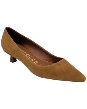 Aerosoles Rana Kitten Heel Pumps - Brown