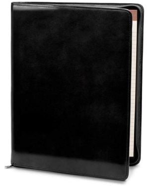 Bosca Leather Wallets / Accessories Zip Around Pad Cover - Black
