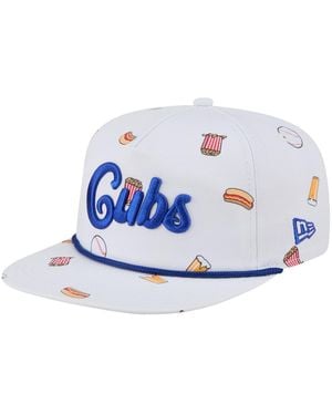KTZ Chicago Cubs Team Cheer Rope 19twenty Adjustable Hat - Blue