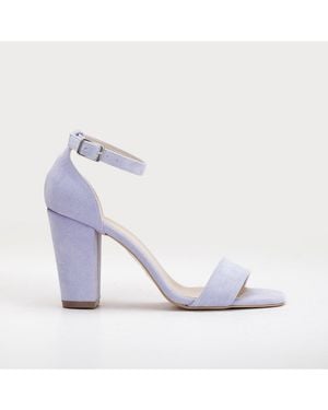 Forever & Always Shoes Jess High Heel Sandals - White