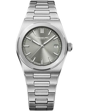 Raymond Weil Silver-tone Stainless Steel Watch 38mm - Gray