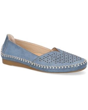 Easy Street Amity Slip-on Flats - Blue