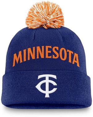 Nike Minnesota Twins Peak Cuffed Pom - Blue