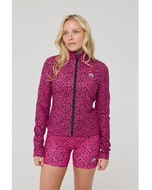 OOSC Infinite Cropped Zipped Jacket - Pink