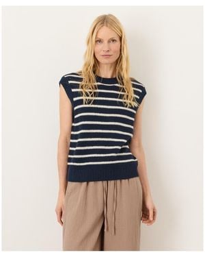 Pact Organic Cotton Shoreline Relaxed Shell - Blue