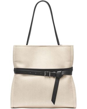 DKNY Bridie Medium Bucket Bag - Natural