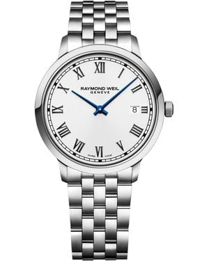 Raymond Weil Swiss Toccata Stainless Steel Bracelet Watch 39mm - Gray