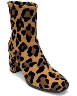 Aerosoles Miley Block Heel Dress Booties - Black