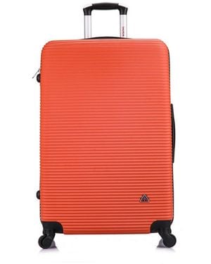 InUSA Royal 28" Lightweight Hardside Spinner luggage - Red