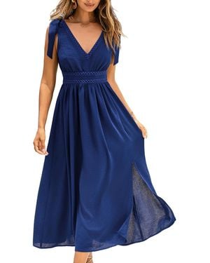CUPSHE Maxi Beach Dress - Blue